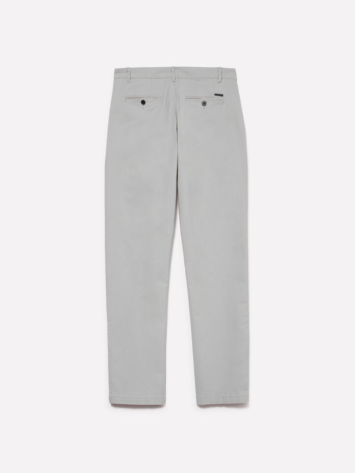 Gray chinos - men's chino trousers - Gray | Sisley image number 2